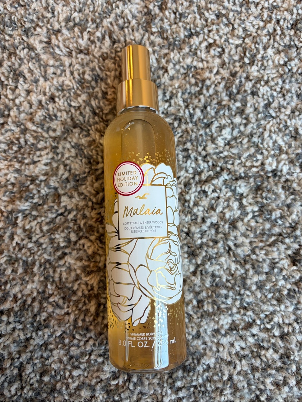 Hollister Malaia Holiday Limited Edition Shimmer Body Spray